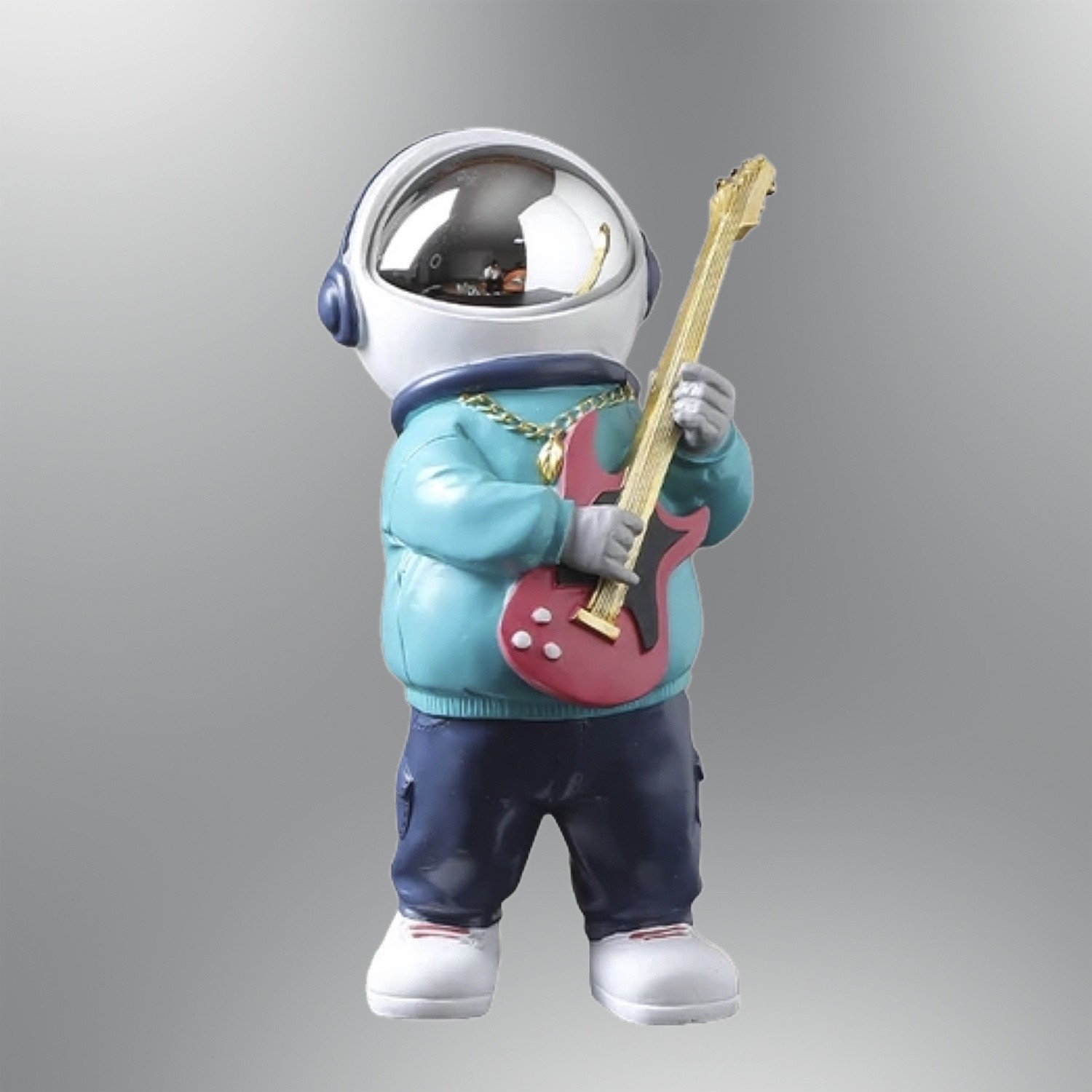 Özcan Aydınlatma 1321-3 Gitarlı Astronot Biblo 24 cm