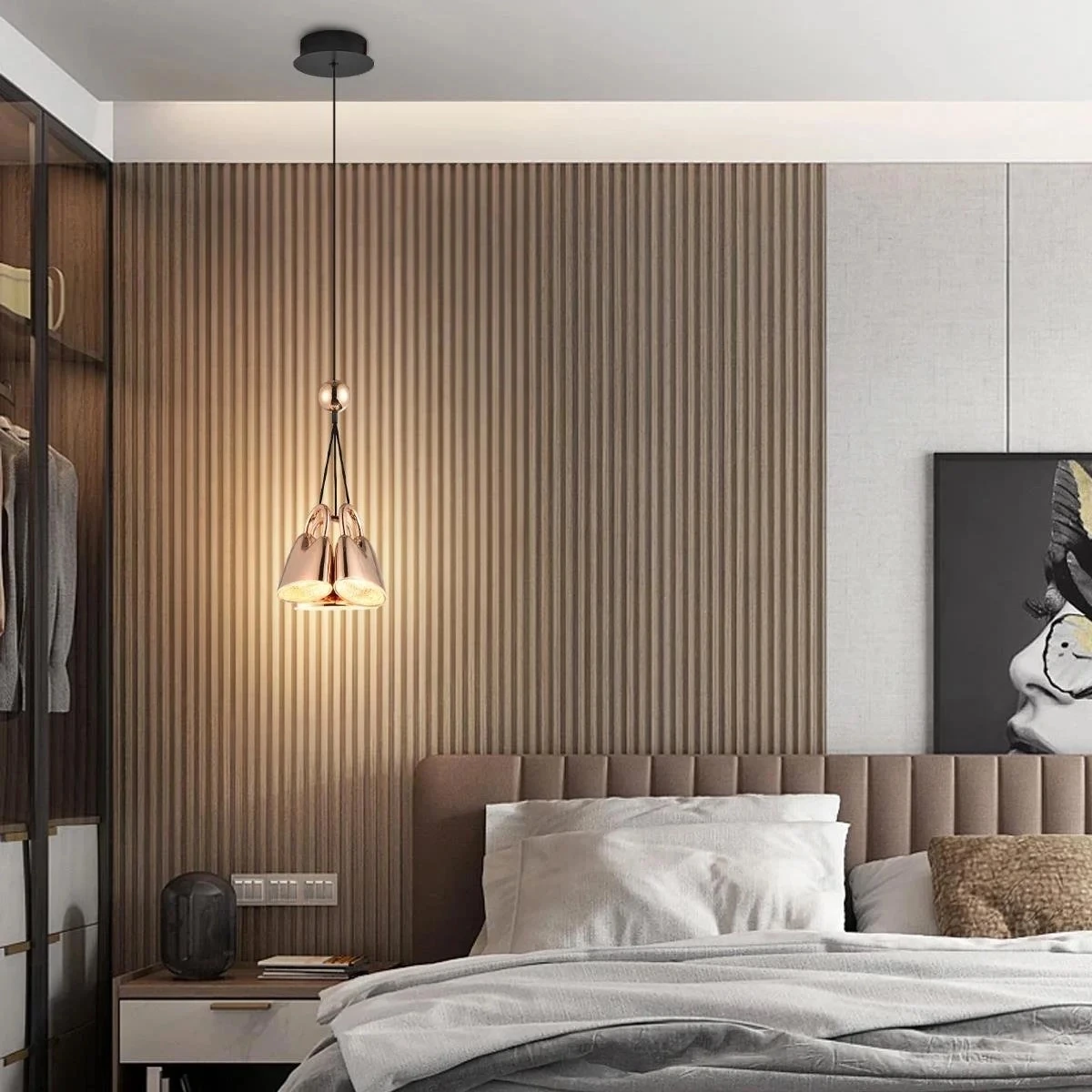 3'Lü Cog Dekoratif Led Sarkıt