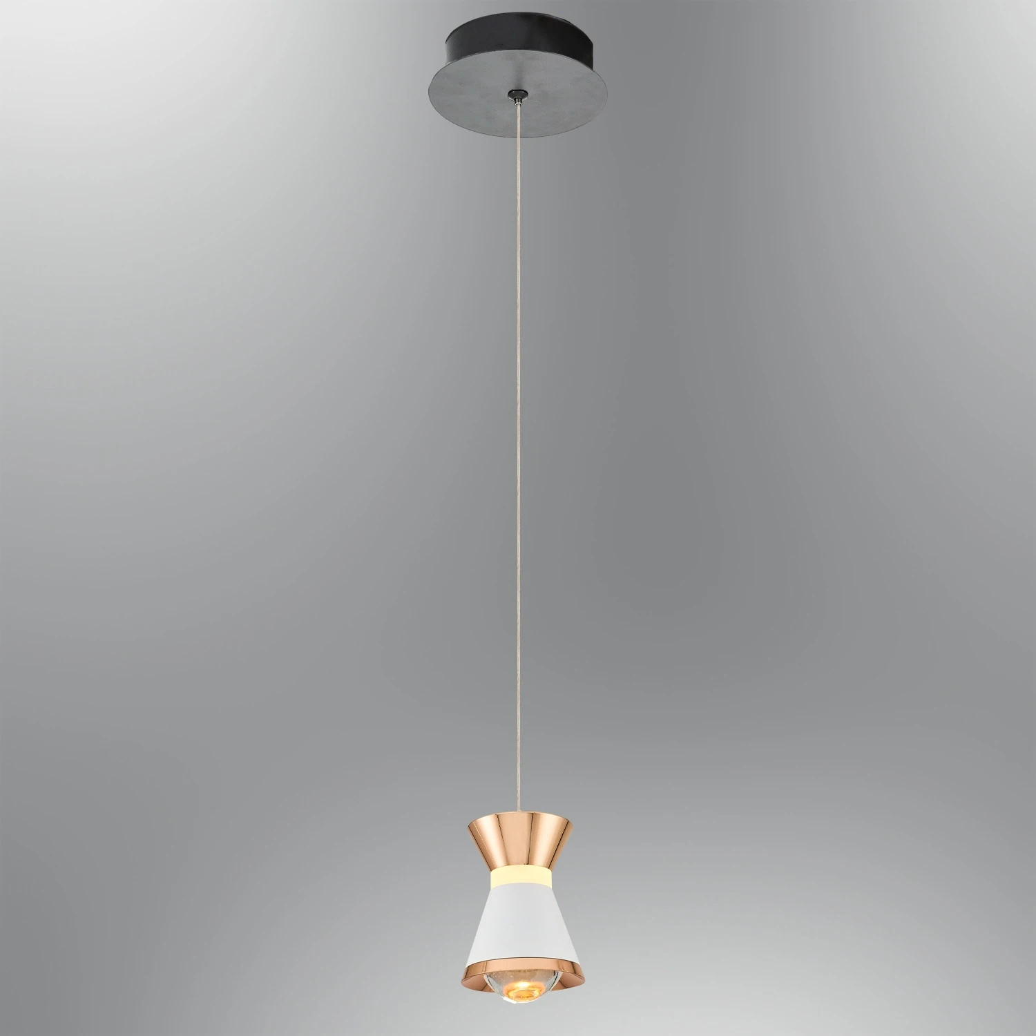 Özcan Aydınlatma Minton Dekoratif Led Sarkıt - Beyaz