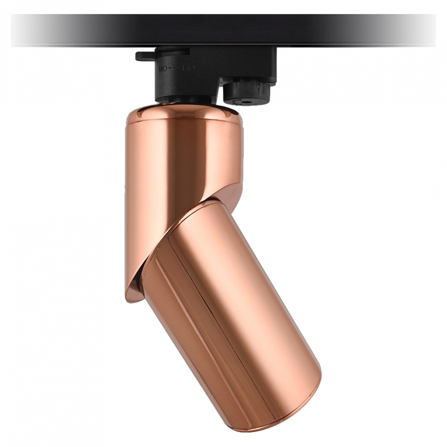 Modesco Tangalle Monofaze Soketli Yuvarlak Ray Spot - Rose Gold