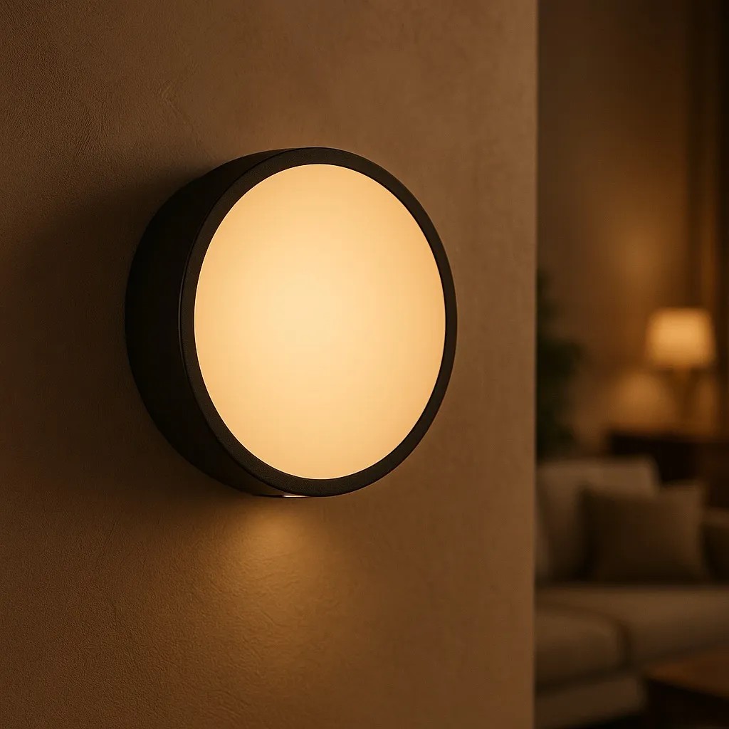 Modesco Maseru Yuvarlak 15 cm Dekoratif Led Duvar Aplik