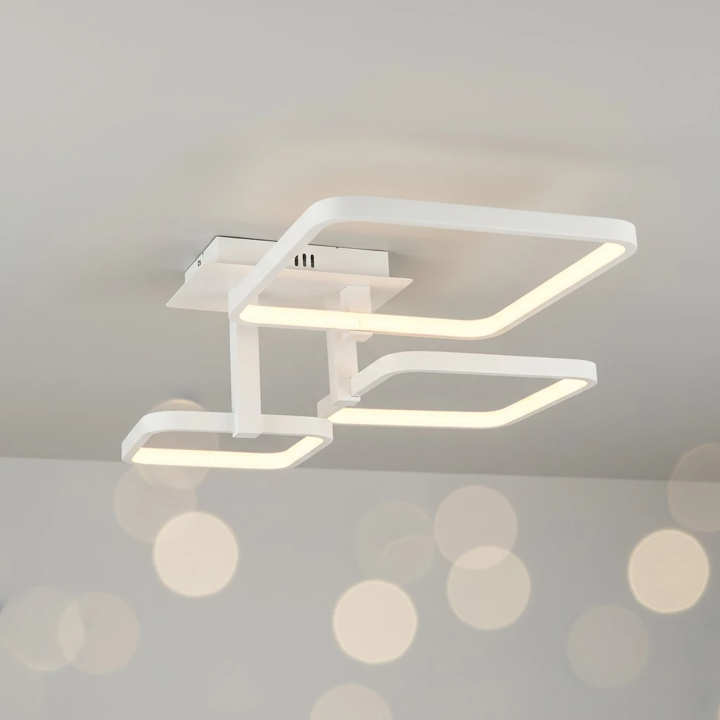 Özcan Aydınlatma 5637-3A 3'lü Dekoratif Led Plafonyer Avize