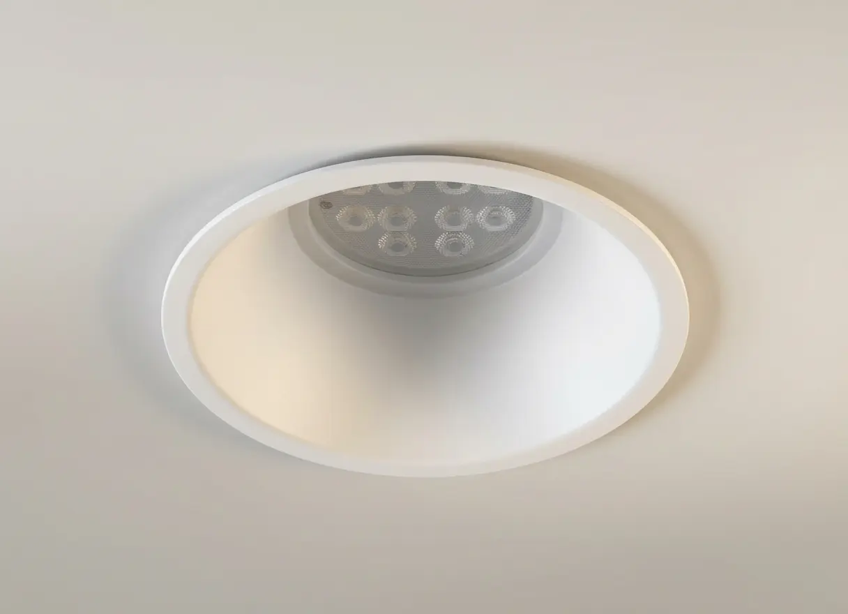 jupiter Sıva Altı Yuvarlak Sabit Spot - Beyaz