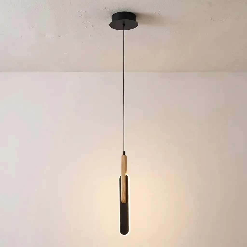 Özcan Aydınlatma Wooden Led Sarkıt 1426-1A | Sarkıt Avizeler