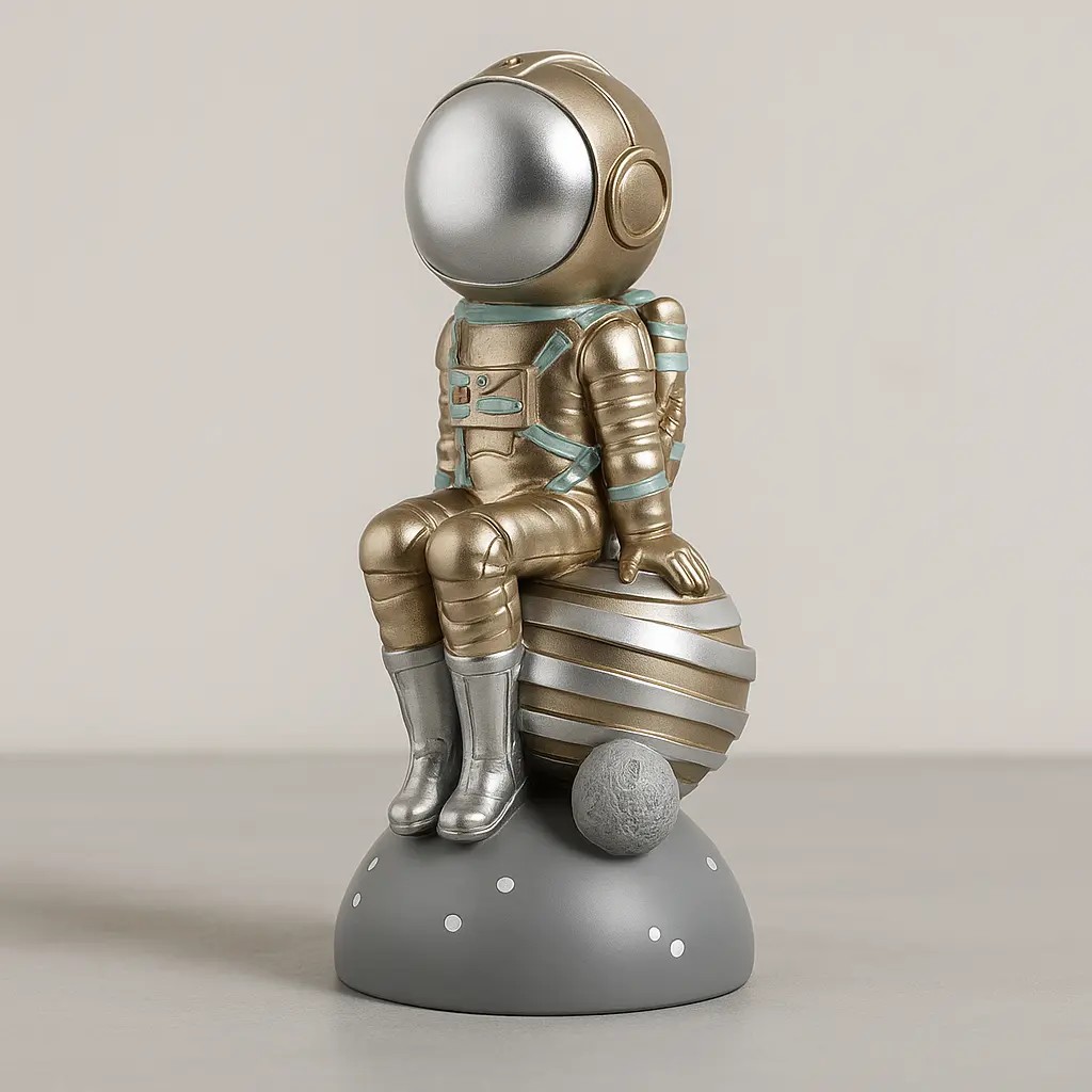 Özcan Aydınlatma 1310-5 Astronot Yaldız Biblo 25 cm