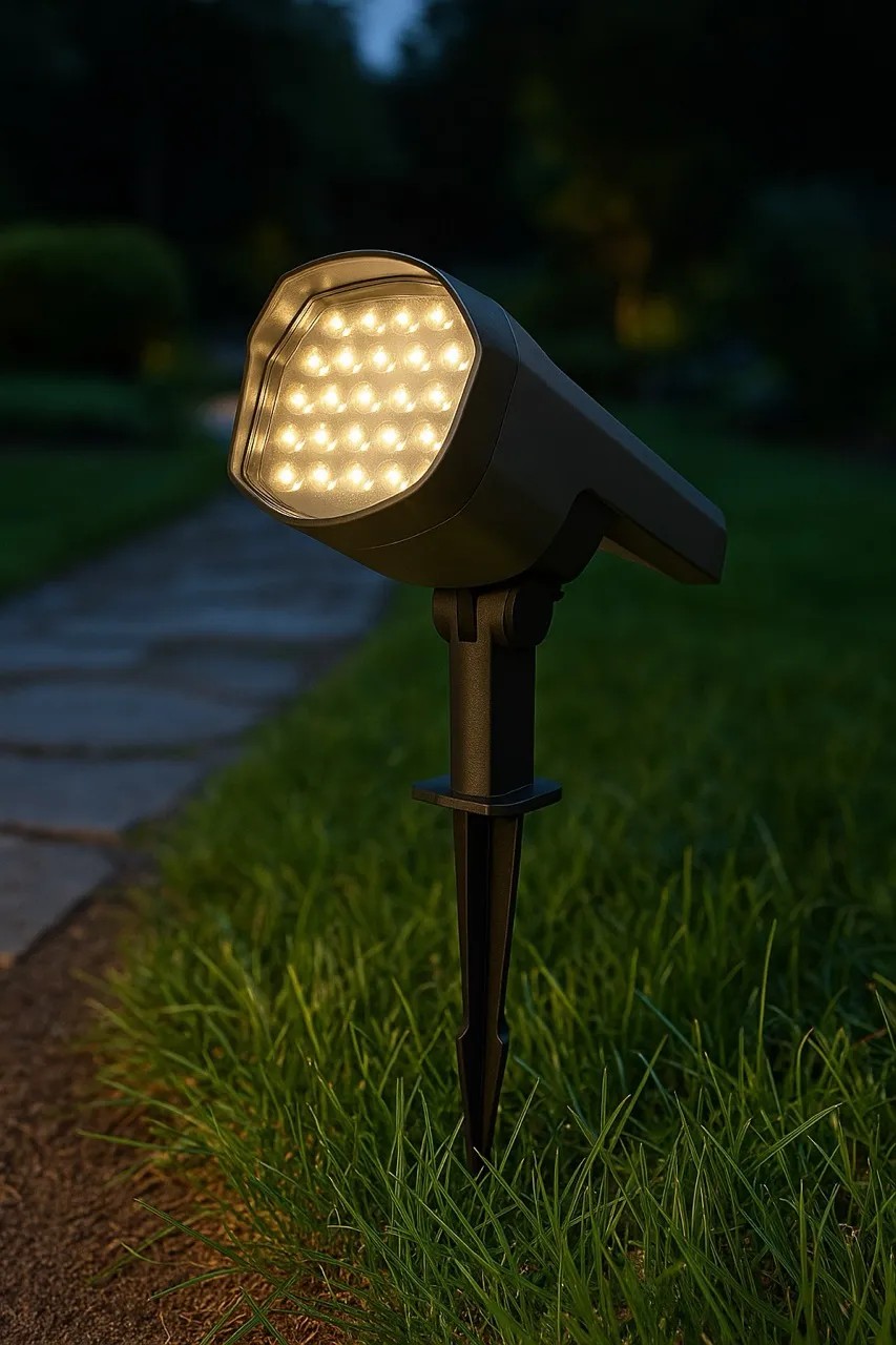 Braytron Spike 12W Solar Dimli Antrasit Kazıklı Çim Spot 2 Renk