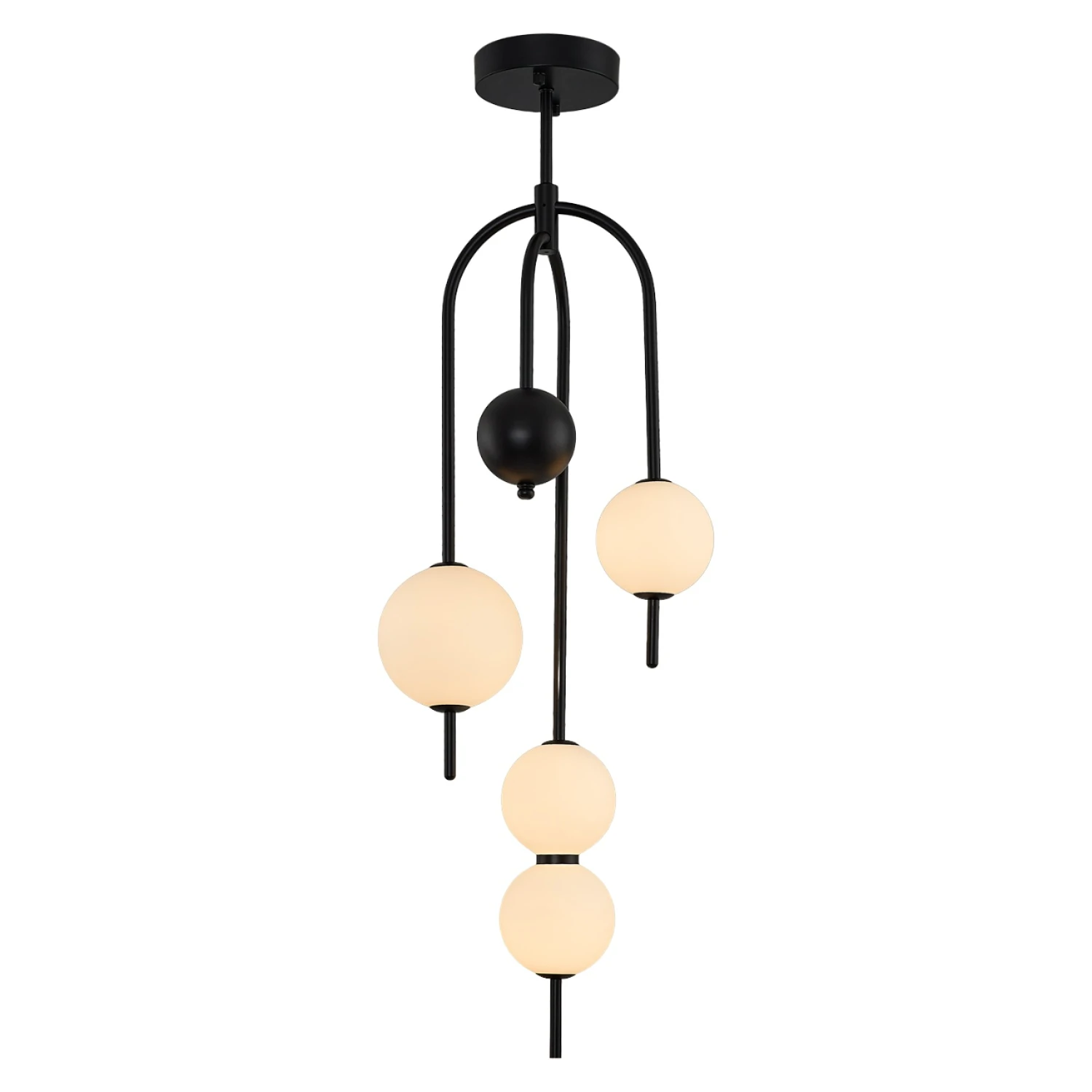 Özcan Aydınlatma 3121-5A Dekoratif 4 Toplu Led Avize
