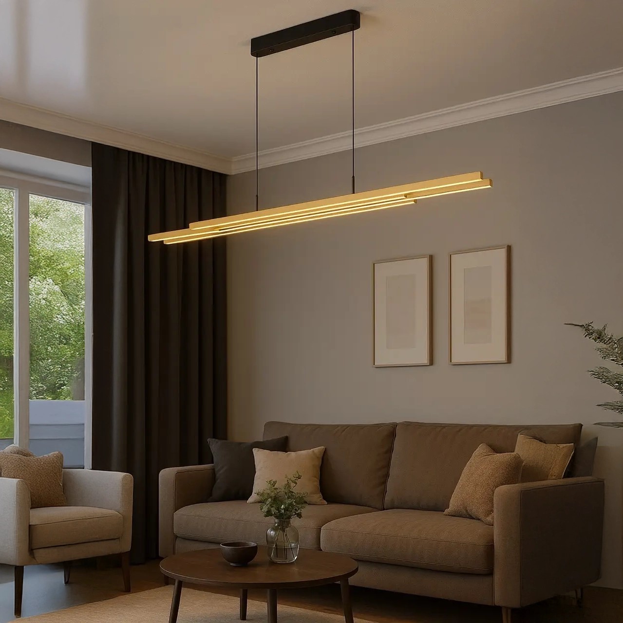 Özcan Aydınlatma 3151-3A Dekoratif Çubuklu Led Avize