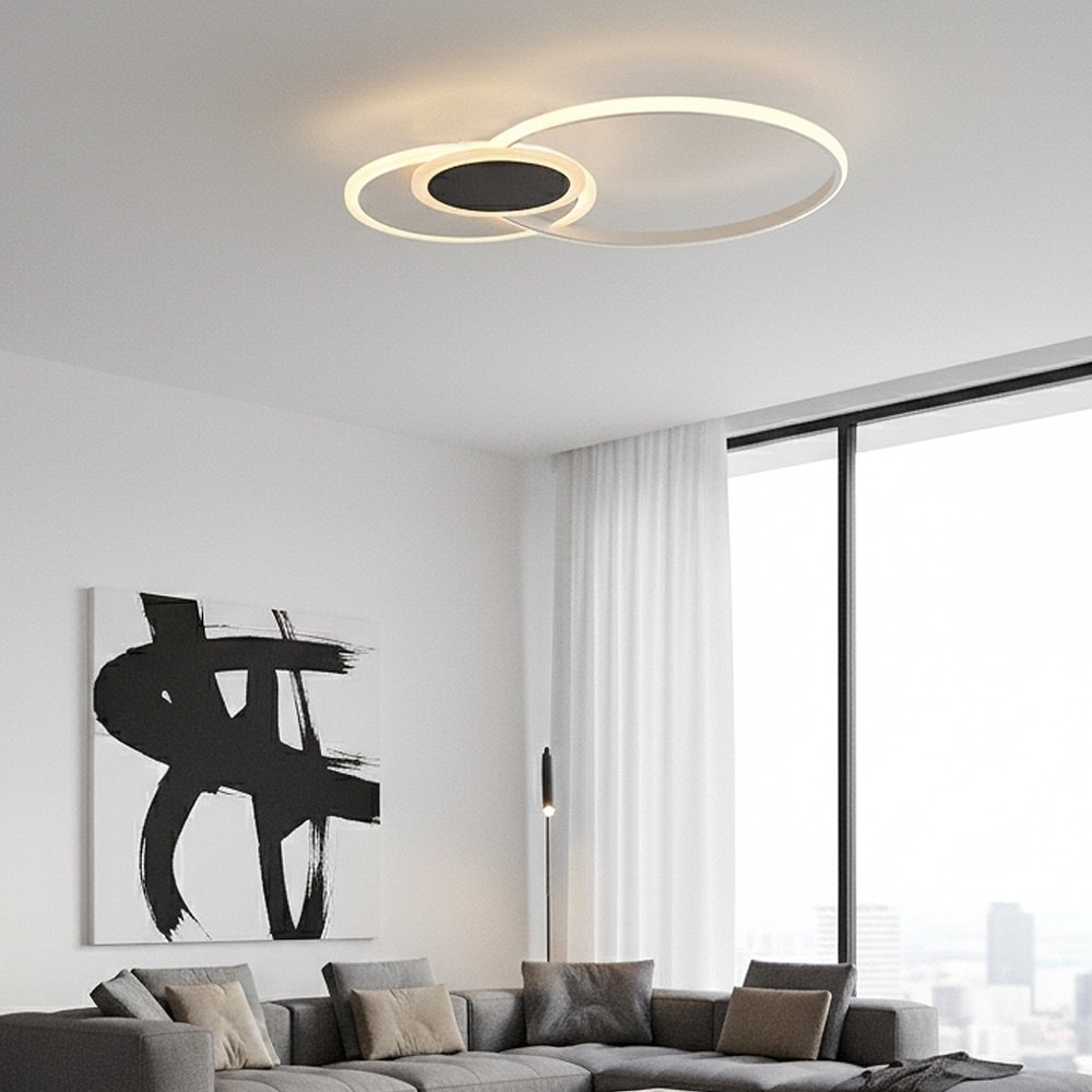 Özcan Aydınlatma 4157-6 Led Plafonyer - 3 Renk Kumandalı - Beyaz