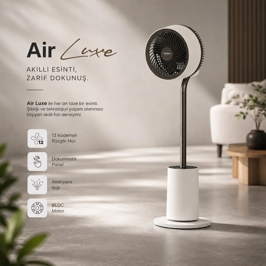 Xenon Smart Air Luxe Ayaklı Vantilatör