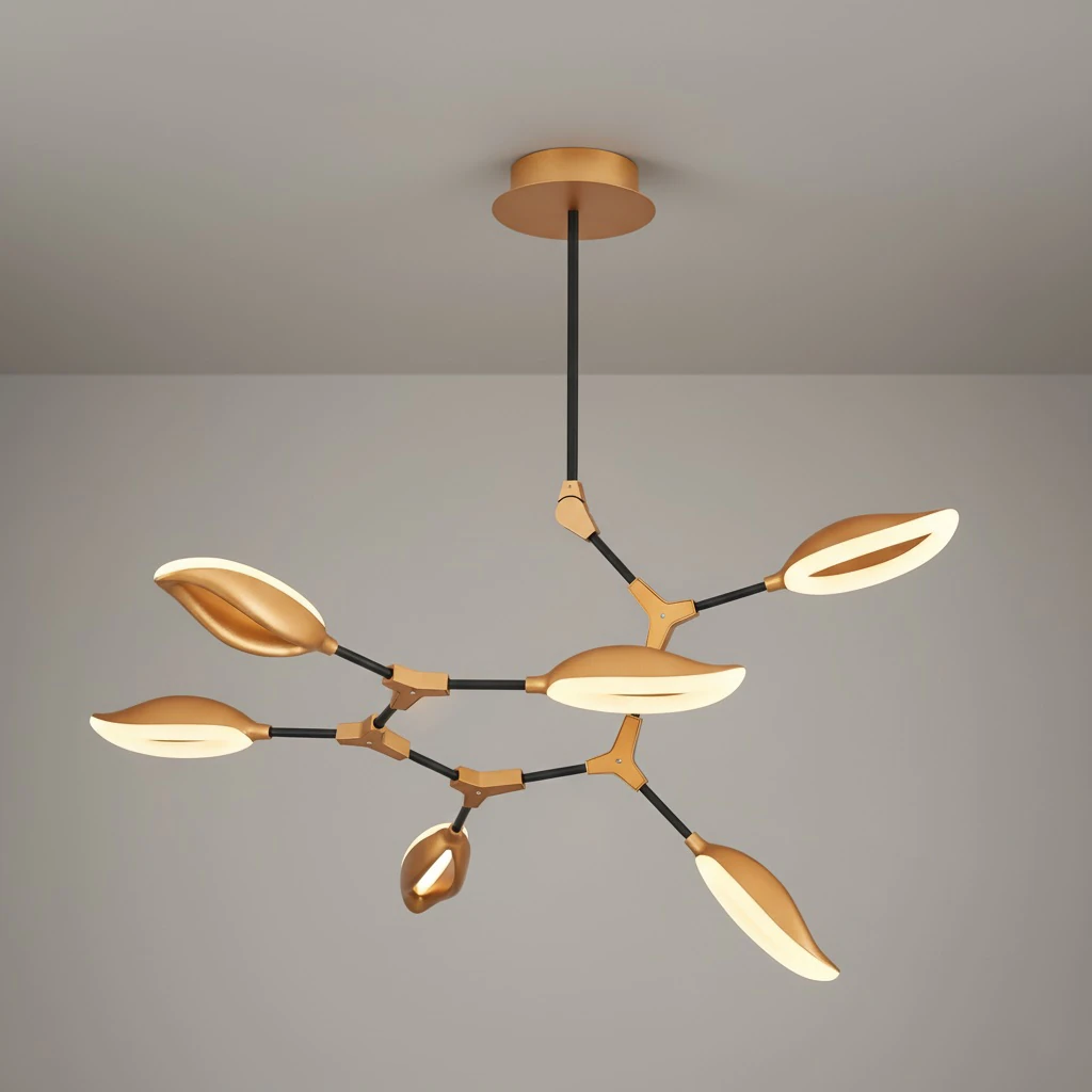 Özcan Aydınlatma 4066-6A 6'lı Dekoratif Led Avize