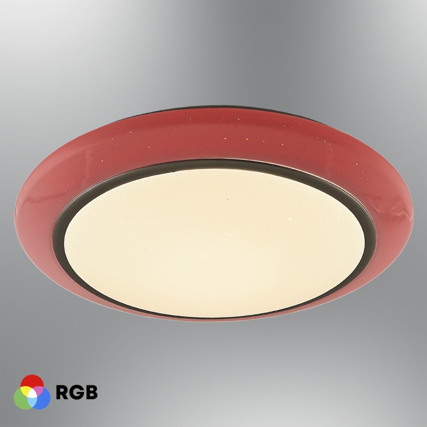 Özcan Aydınlatma 1413-2 Yuvarlak Kumadanlı Led Plafonyer RGB