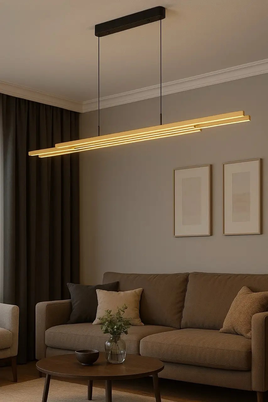 Özcan Aydınlatma 3151-3A Dekoratif Çubuklu Led Avize