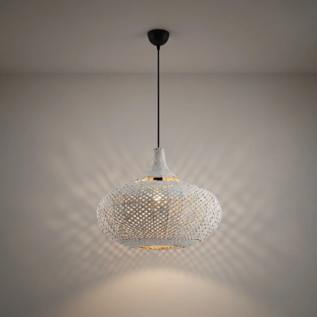 Özcan Aydınlatma 4461-16 Dekoratif Hasır Sarkıt Avize