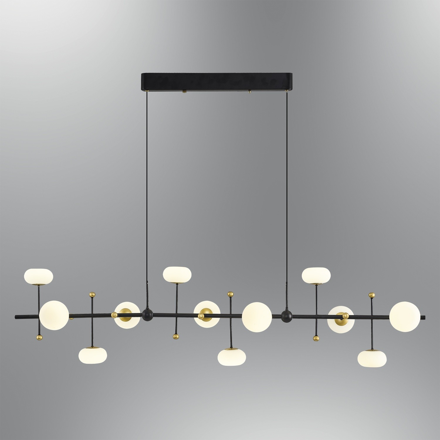 Özcan Aydınlatma 4137-12S 12'li Sıralı Led Sarkıt Avize