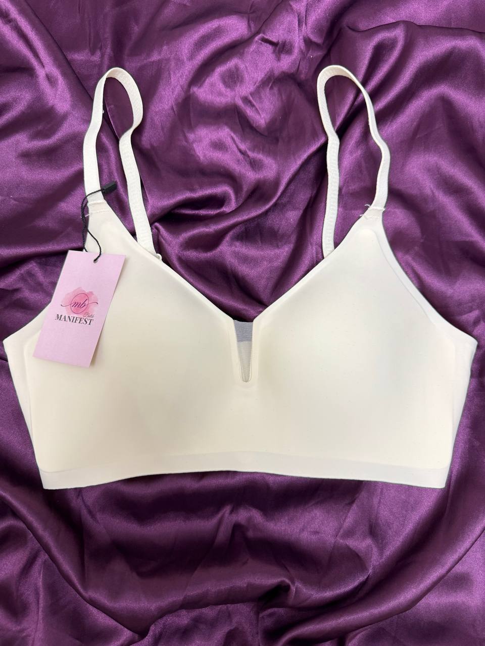 Lazer Kesim Hayalet Sütyen - EKRU