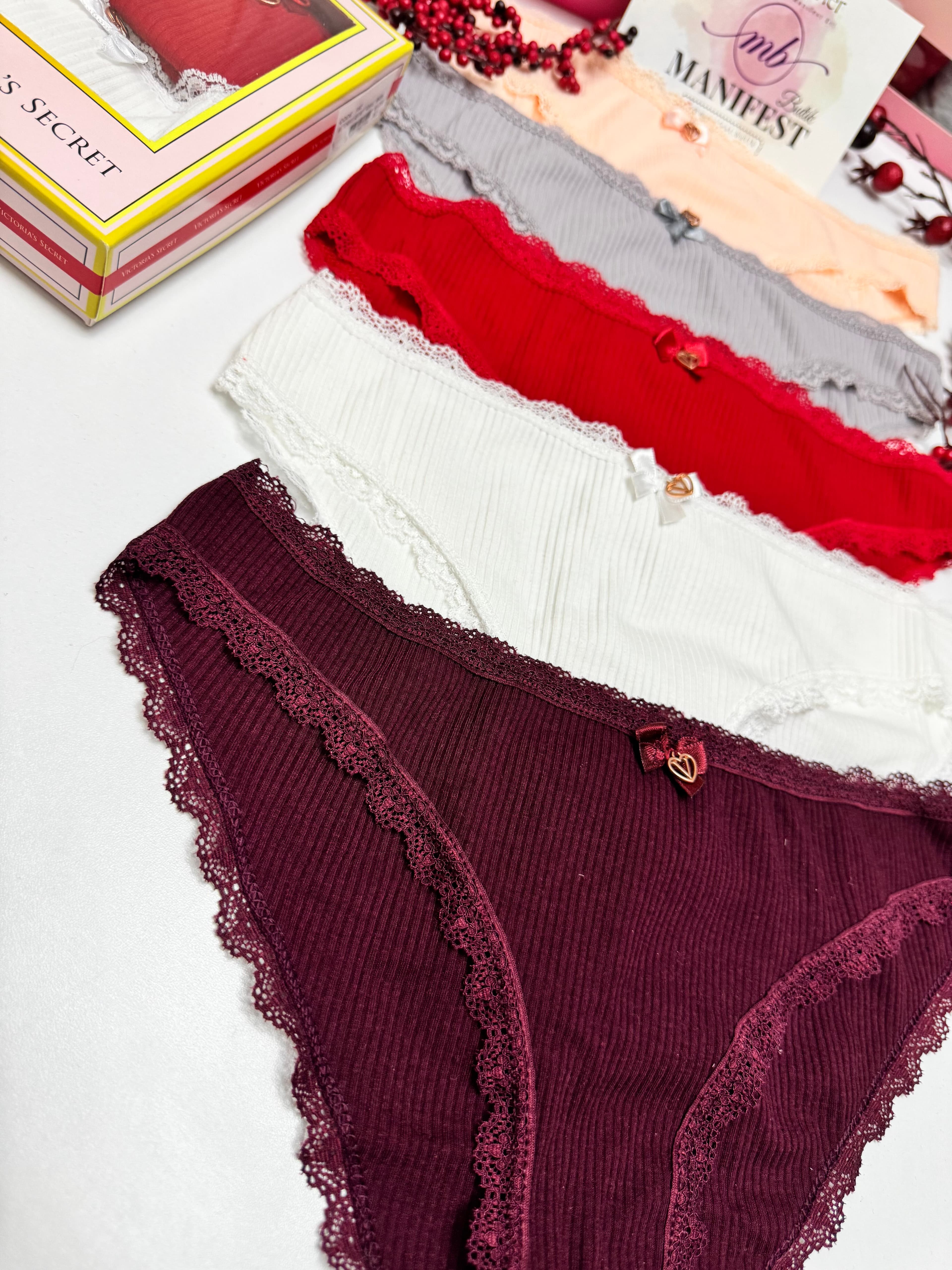 VS Tokalı 5'li Kutulu Bikini Külot Set
