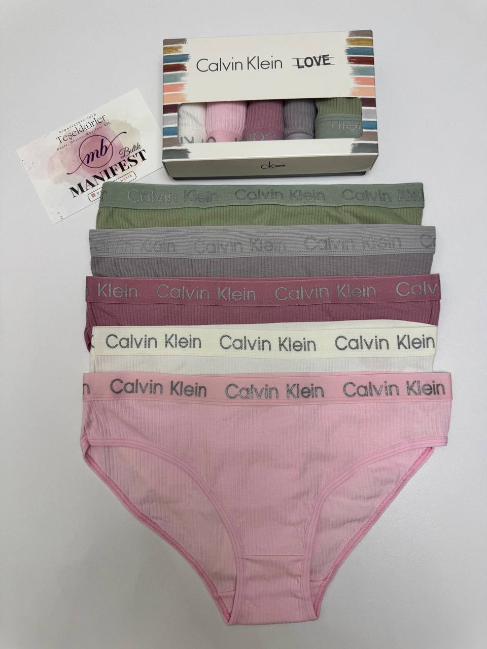 CK Kaşkorse 5'li Kutulu Külot Set