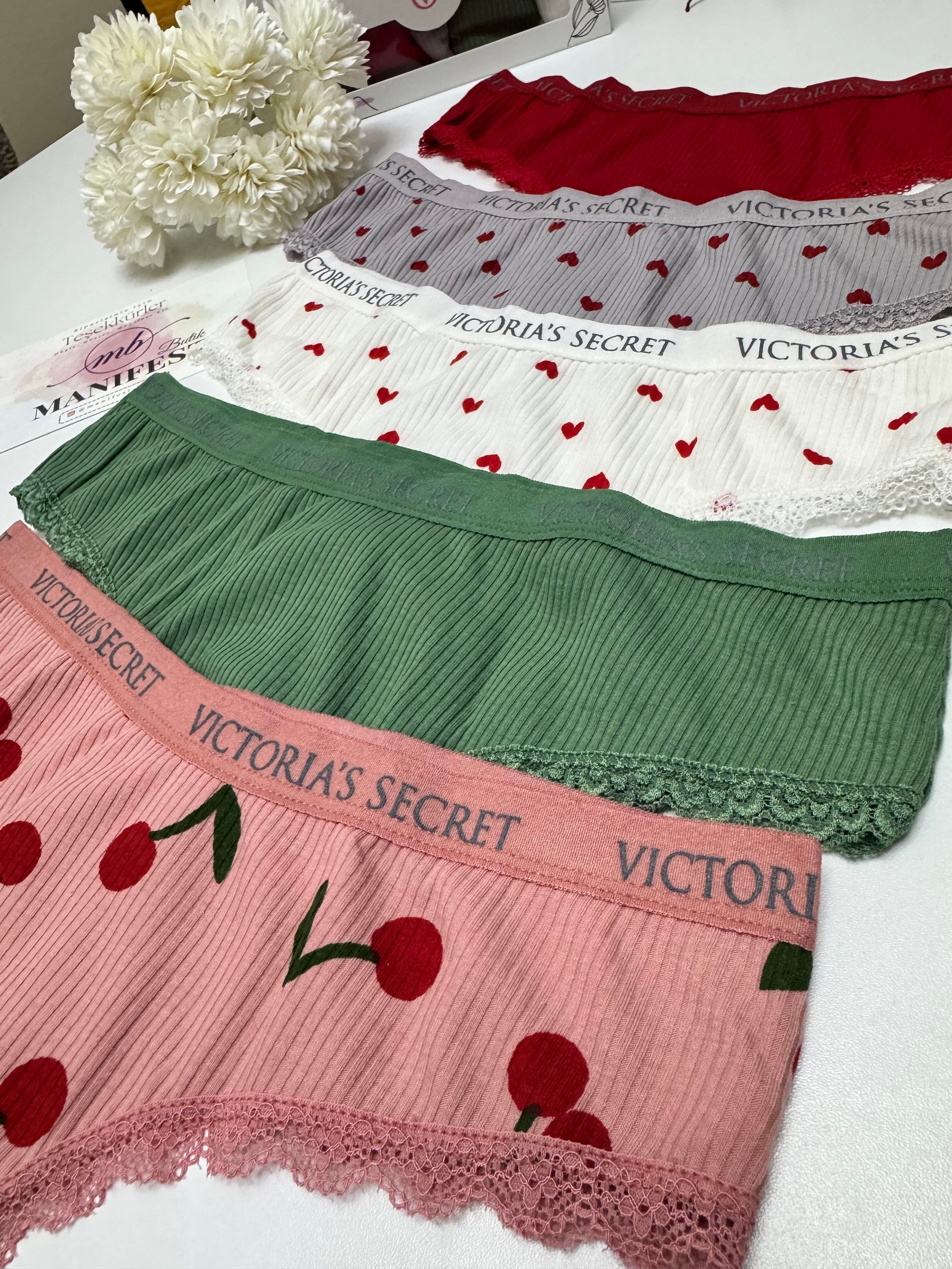 VS Baskılı 5'li Kutulu Tanga Set