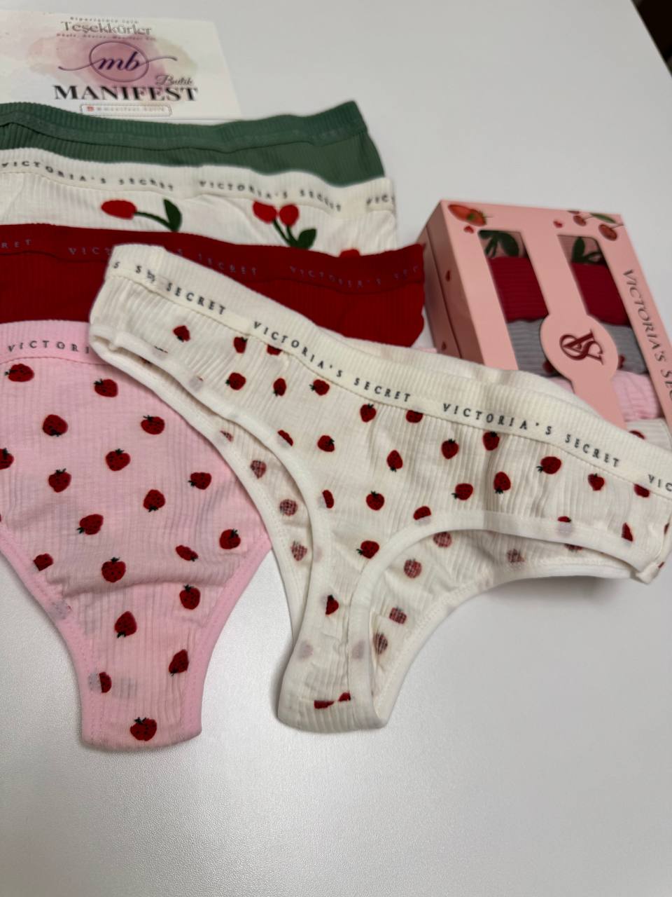 Vs Baskılı Kaşkorse 5'li Kutulu Tanga Set