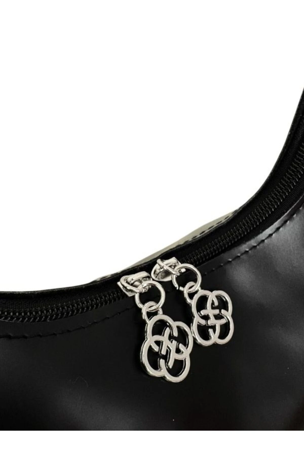 Siyah Miyori Zarif Basic Kadın Omuz Çantası 1002-1