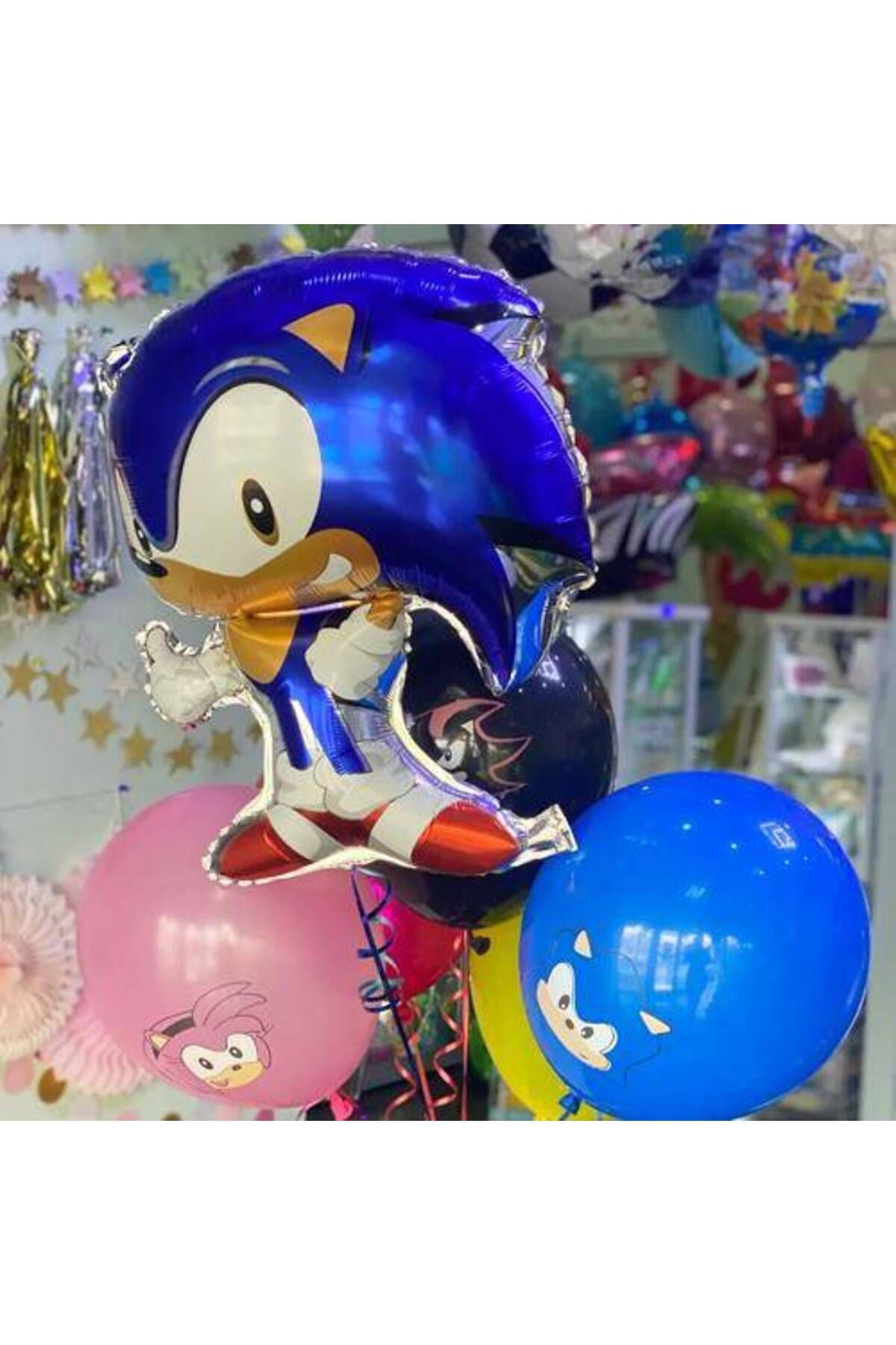 Sonic Kirpi Folyo Balon 68 Cm