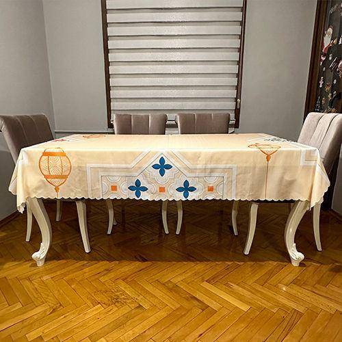 Ramazan Masa Örtüsü Krem 160*220 cm