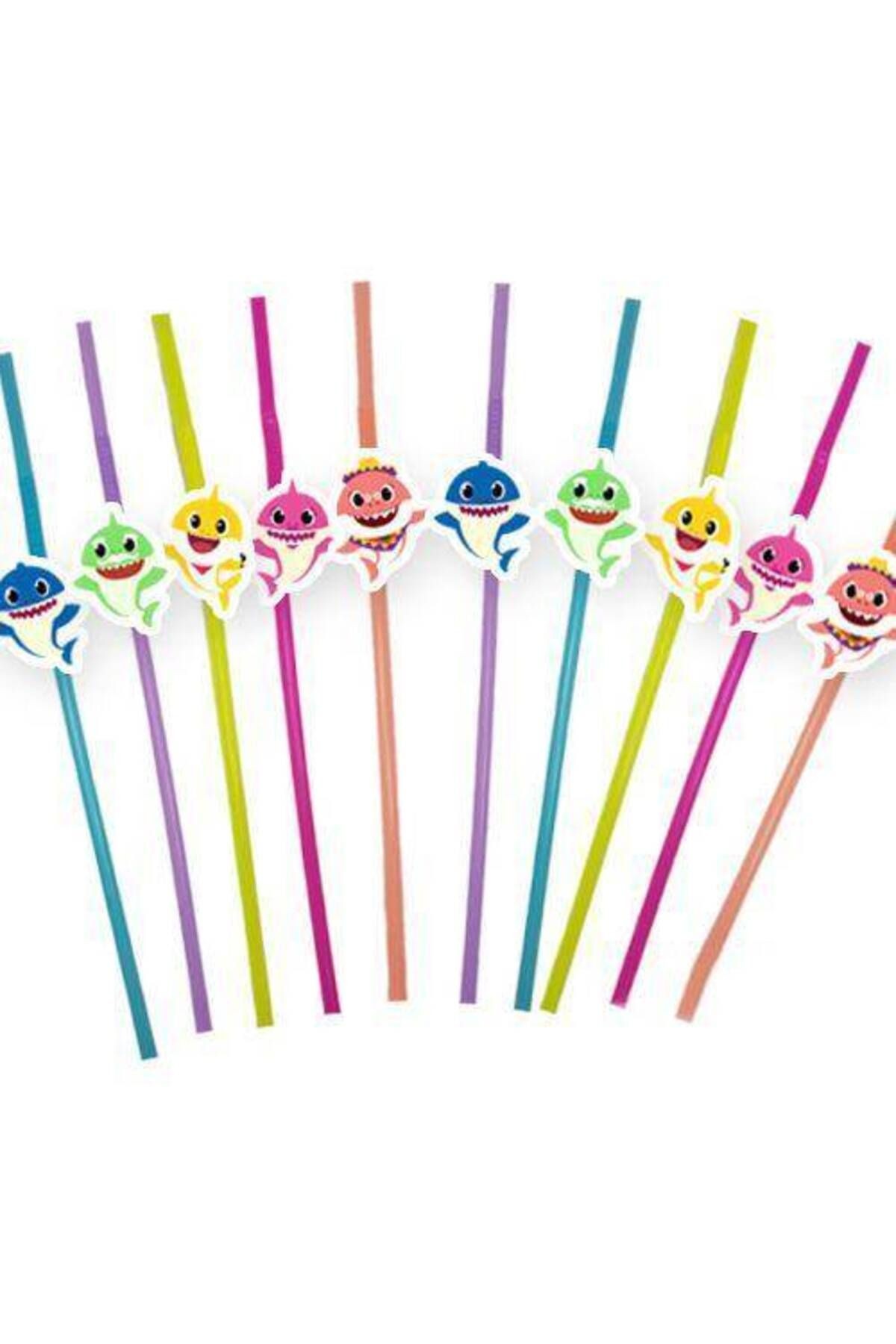 Baby Shark Artistik Pipet (10 ADET)