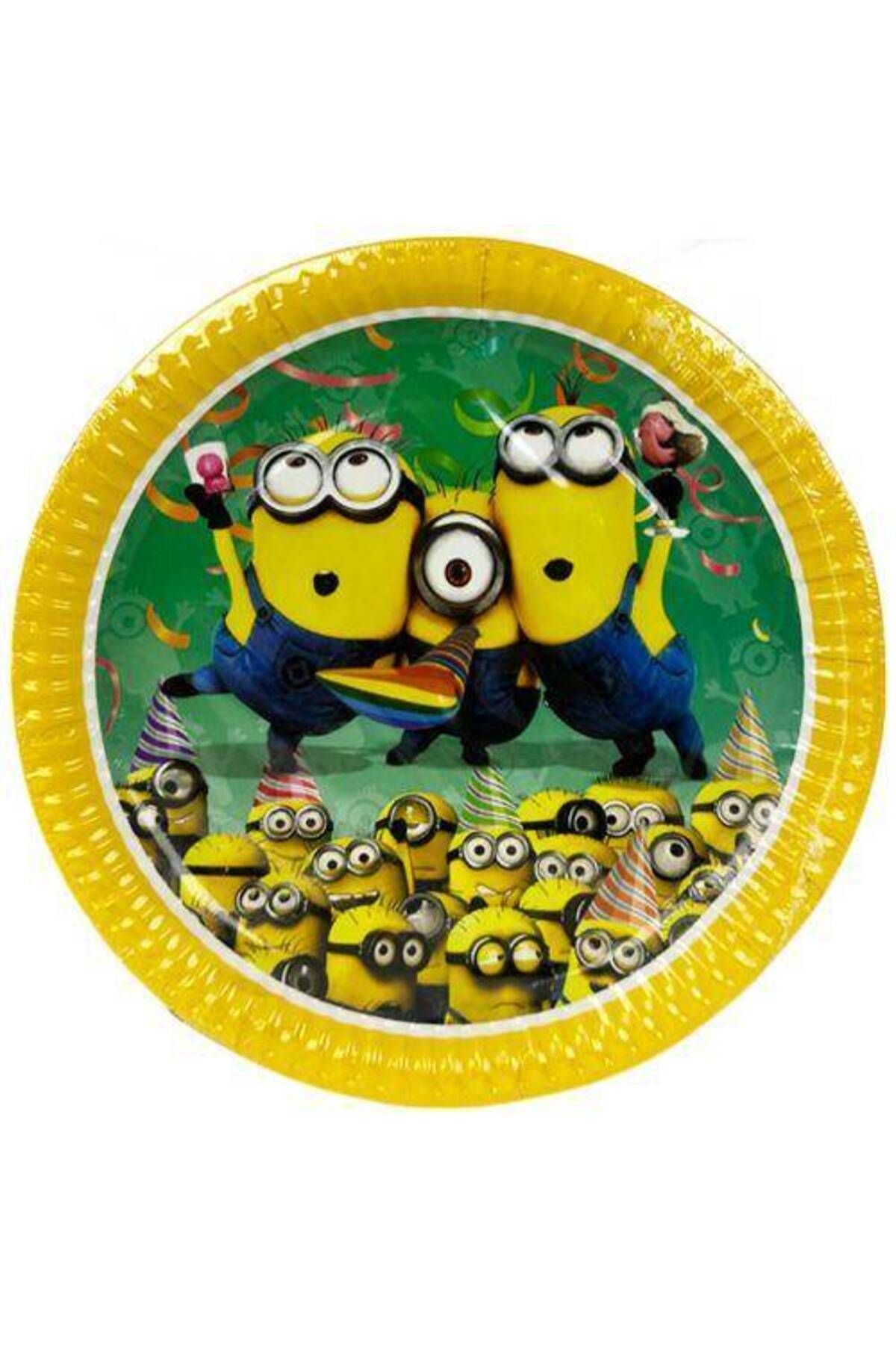 Minions Karton Tabak (8 Adet)