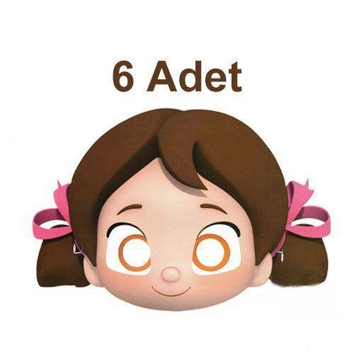 Niloya Kağıt Maske 6 Adet