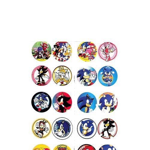 Sonic Boyama Kitabı Stickerlı (16 Sayfa)