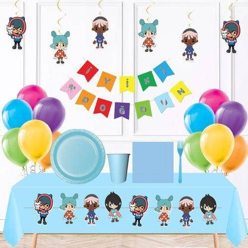 Toca Boca Doğum Günü Parti Seti 24 Kişilik