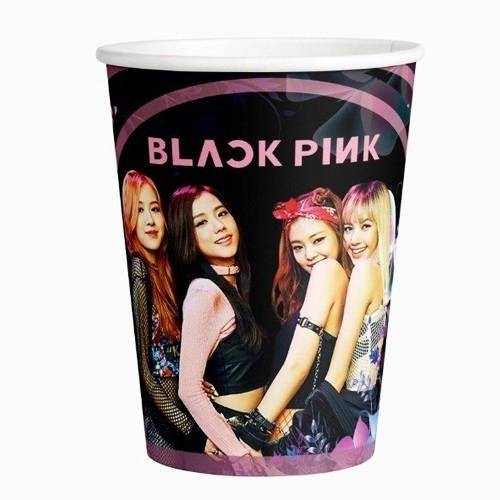 Black Pink 8'li Karton Bardak