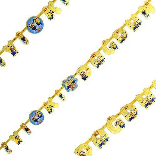 Minions İyi ki Doğdun Yazısı (2 m.)