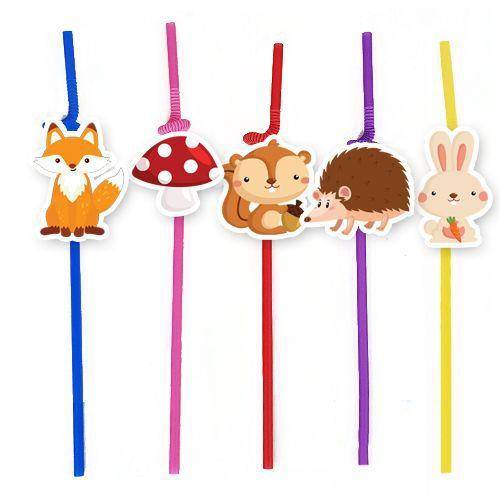 Orman Temalı 10'lu Artistik Pipet