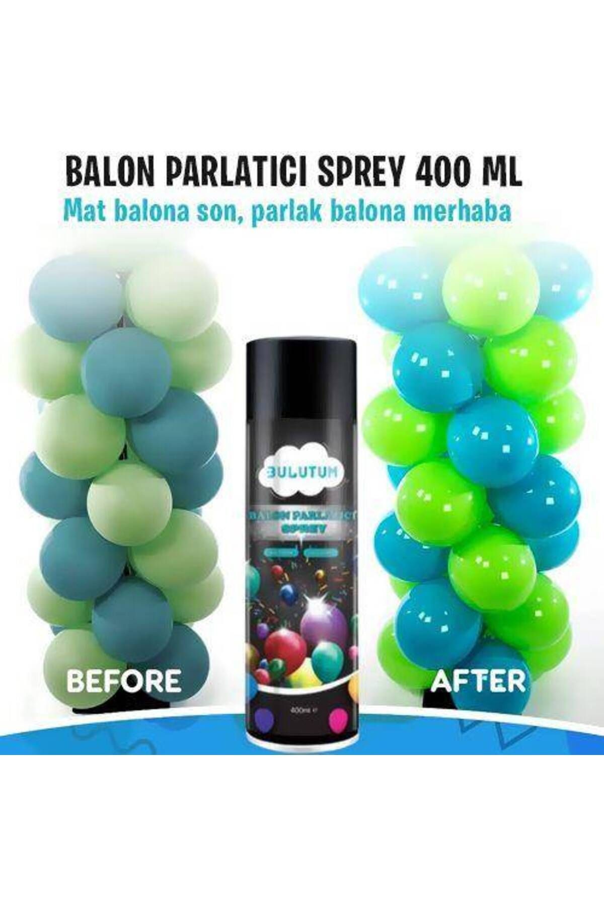 Balon Parlatıcı Sprey 400 Ml (A kalite)
