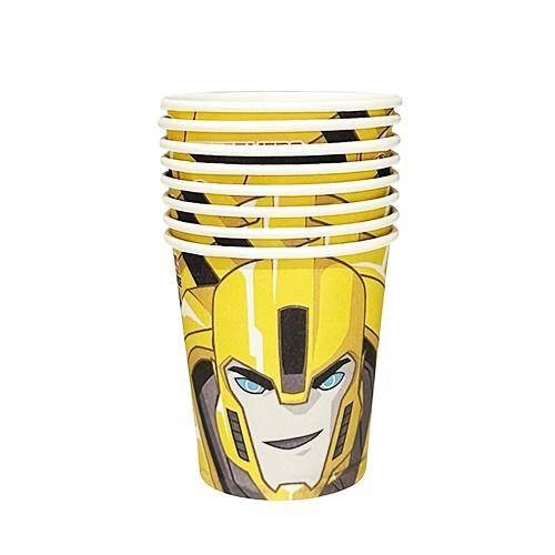 Transformers Karton Bardak 8 Adet