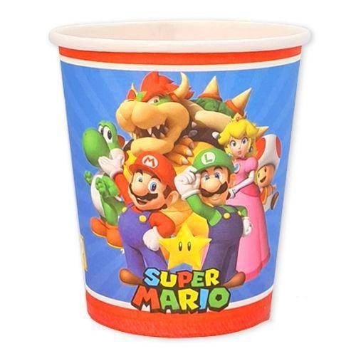 Süper Mario Bardak 8 adet