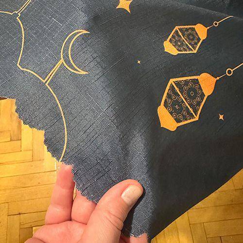 Ramazan Masa Örtüsü Siyah 160*220 cm