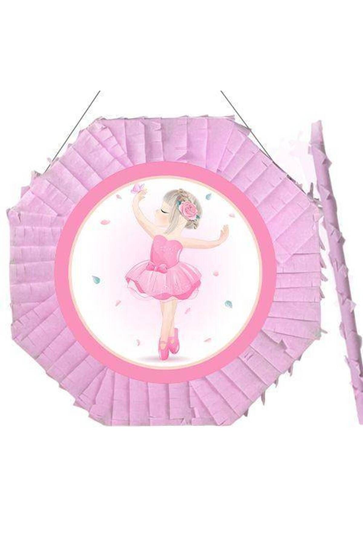 Balerin Temalı Pinyata 42 Cm + Sopası