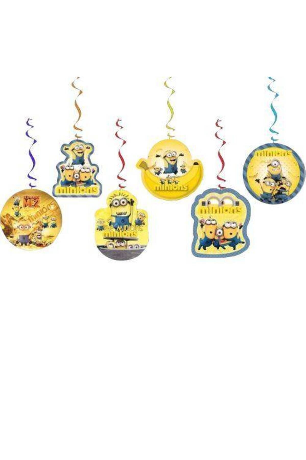 Minions Asmalı Tavan Süsü (6 Adet)