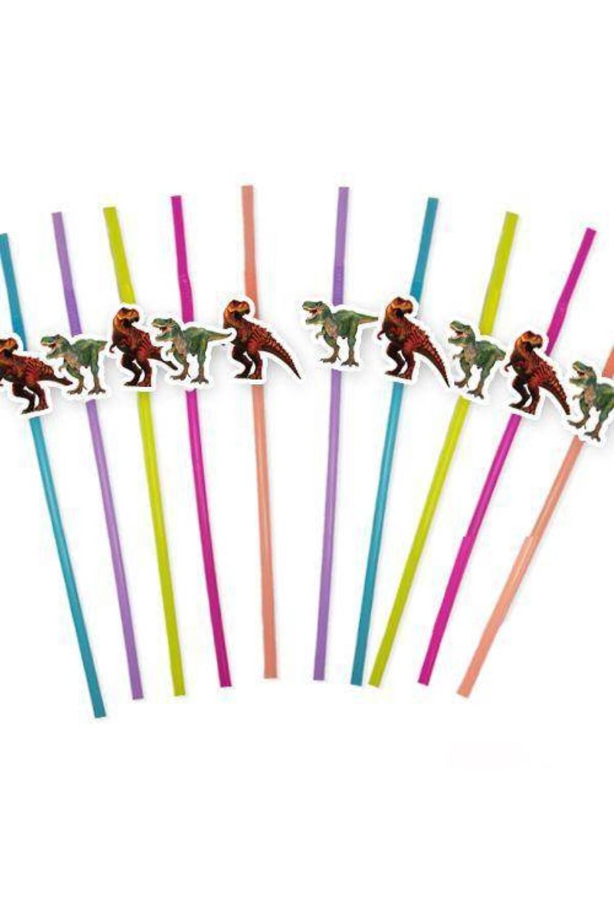 Jurassic Dinozor Artistik Pipet 10 Adet