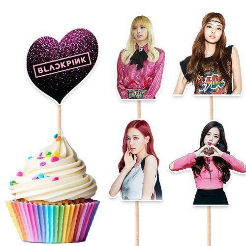 Black Pink Şekilli Kürdan 10 Adet