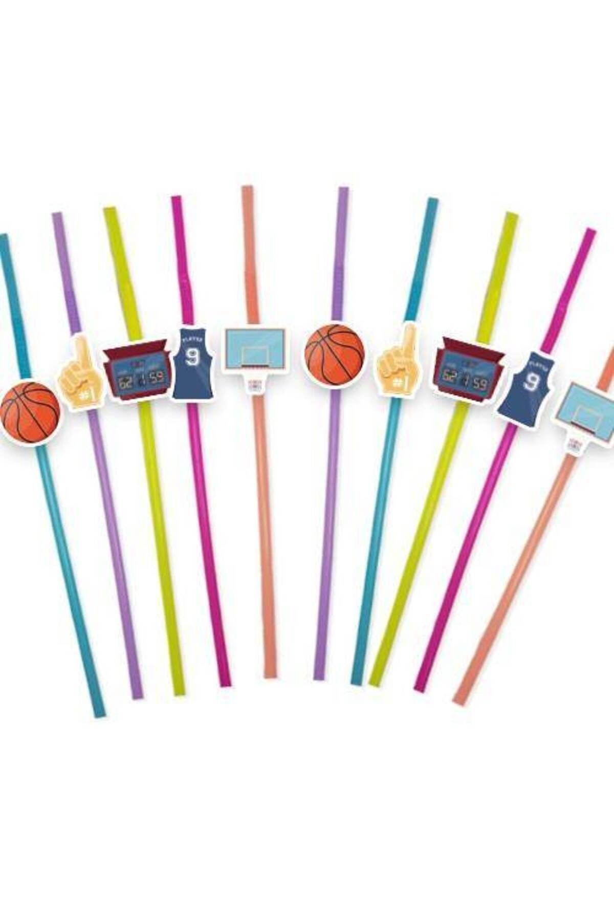 Basketbol Artistik Pipet (10 Adet)