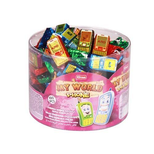 Telefon Çikolata Elvan 15 Adet