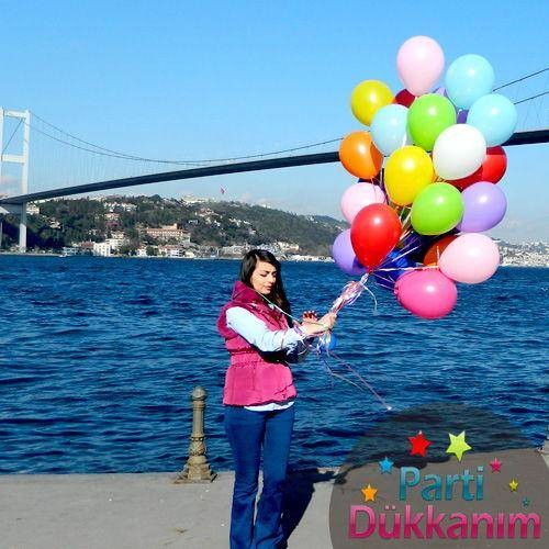 Sevgiliye Uçan Balon Sürprizi 33 Adet MAĞAZADAN