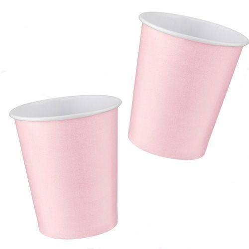 Pembe 8'li Karton Bardak 