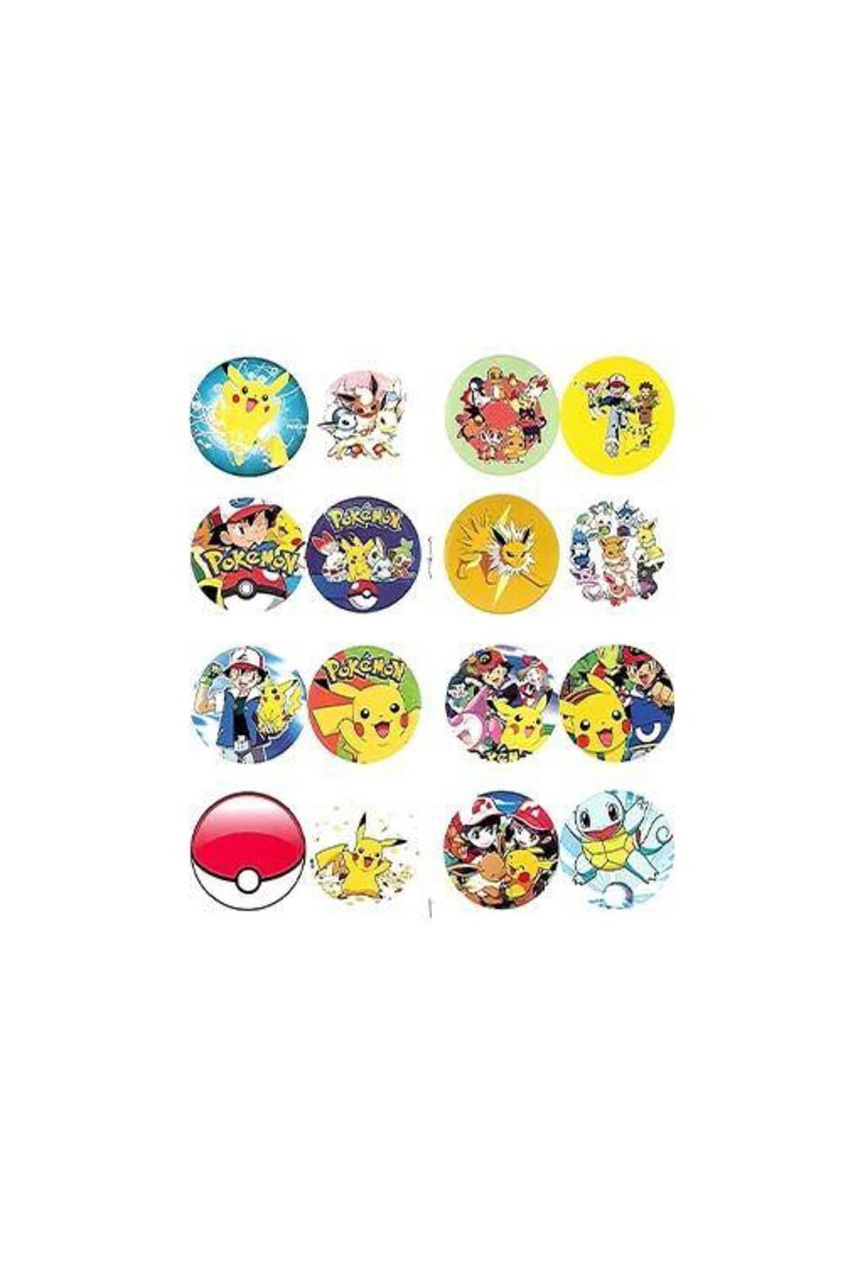 Stickerlı Pokemon Boyama Kitabı 16 Sayfa