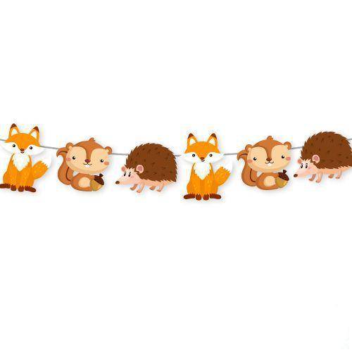 Orman Temalı Dekoratif Banner 17*160 cm