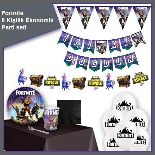 Fortnite 8 Kişilik Ekonomik Parti Seti